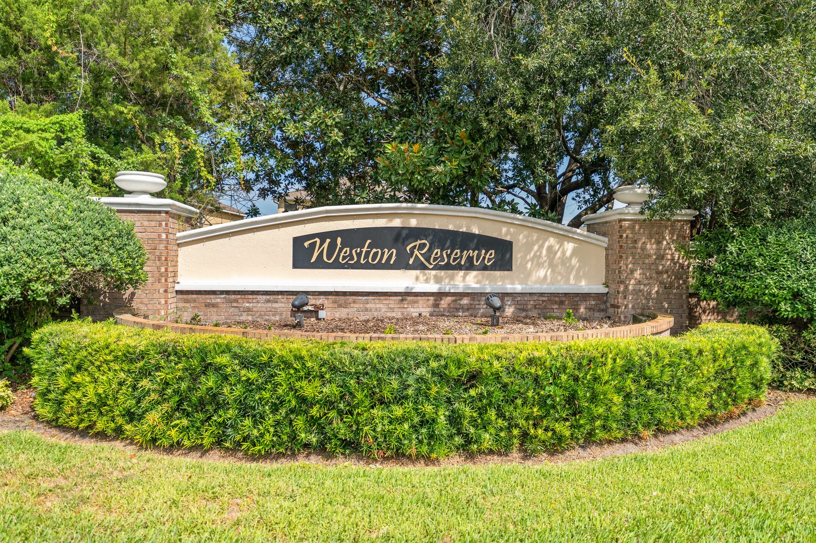 Gated entrance to Windsor Point